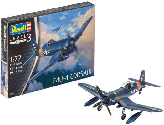 Сглобяем модел Revell - F4U-4 Corsair
