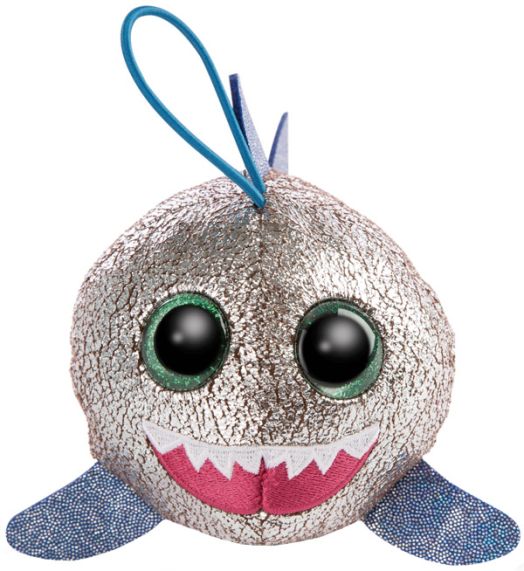 Плюшена играчка-висулка Nici Ballbies - Акула