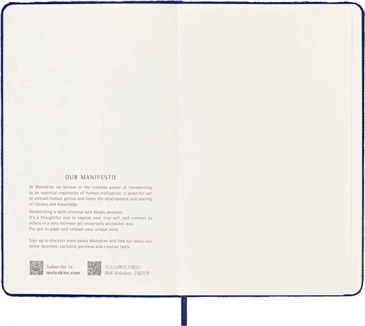 Тефтер Moleskine Velvet Purple в кутия