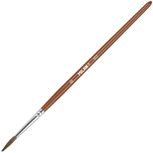 Кръгла четка за рисуване Milan #6
