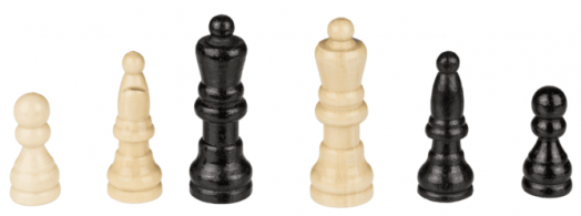 Дървен шах Out of the Blue, 28.5 х 28.5 см.