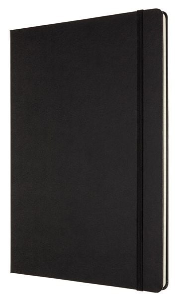 Черен тефтер Moleskine Pro Collection A4 Black с твърди корици