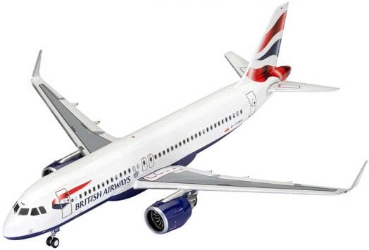Сглобяем модел Revell - Самолет Airbus 320 neo British Airways