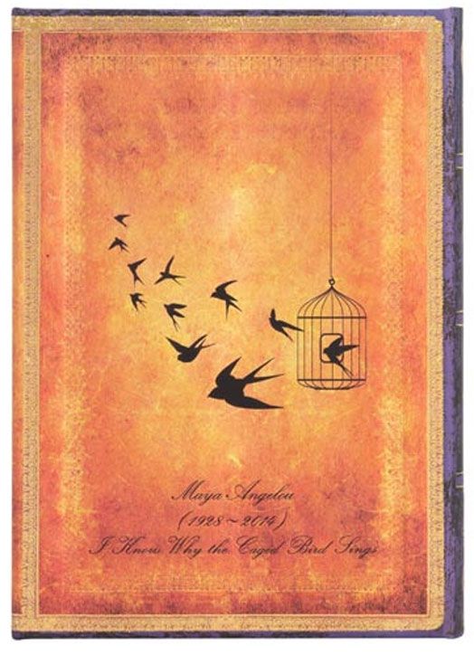 Тефтер Paperblanks - Maya Angelou Ultra, 18 х 23 см.