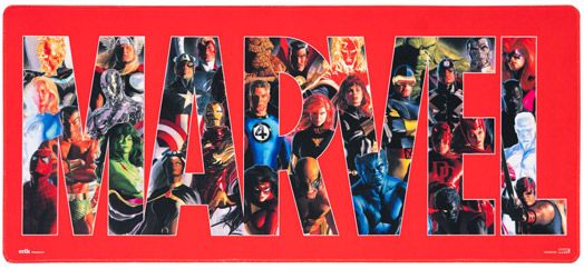 Геймърска подложка за бюро Avengers