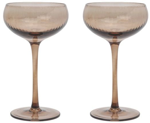 Чаши за коктейл Here's How The Lou Coupe Smoke, 2 бр.