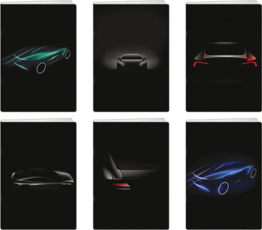 Тетрадка Elisa Prototype А4, 60 л., широки редове