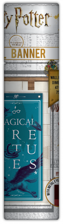 Текстилен банер за стена Harry Potter Magical Creatures