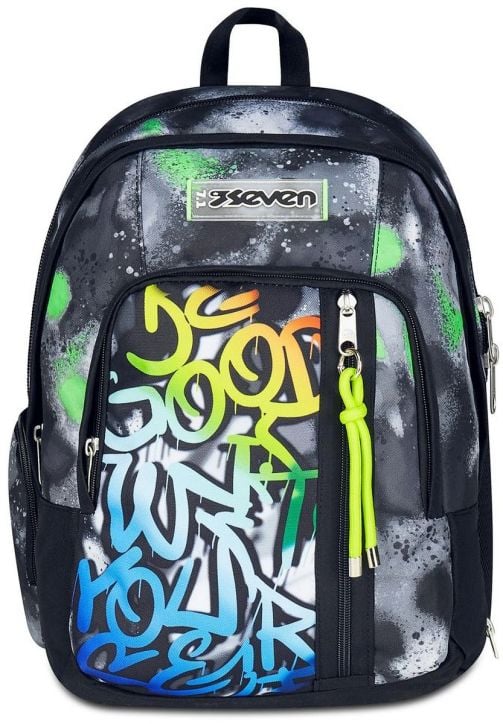 Ученическа раница Seven Dual Detach Spring Paint с две отделения