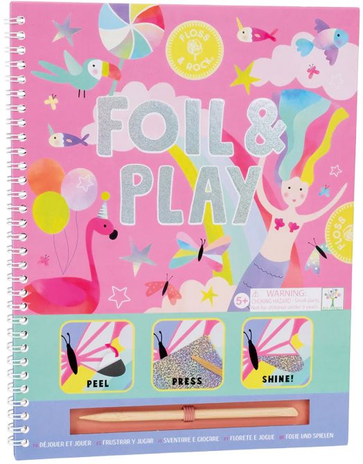 Магическа книжка Floss & Rock - Foil & Play, Fantasy