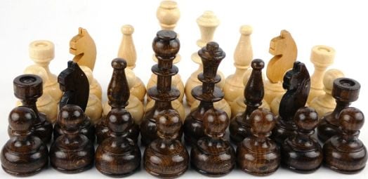 Дървени фигури за шах, 83 мм