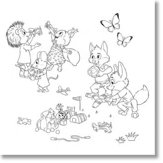 Горската детска градина: Как катеричето Стиси се научи да споделя