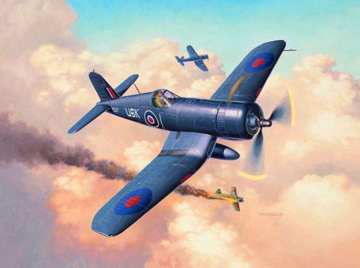 Сглобяем модел Revell - Изтребител Vought F4U-1B Corsair