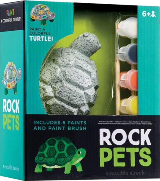 Творчески комплект за рисуване Crocodile Creek - Костенурка