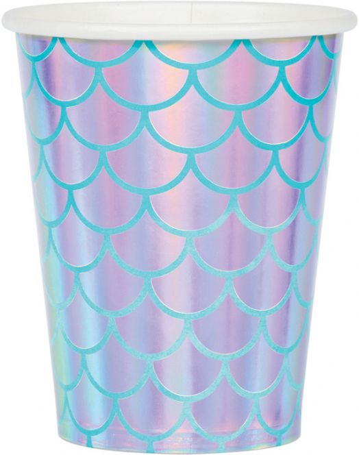 Чашки Creative Party - Mermaid Shine, 8 бр.