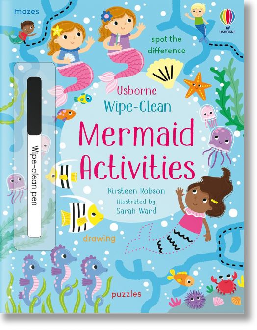 Wipe-Clean Mermaid Activities