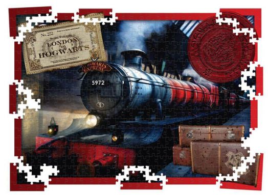 Комплект пъзели Winning Moves: Harry Potter 5 в 1