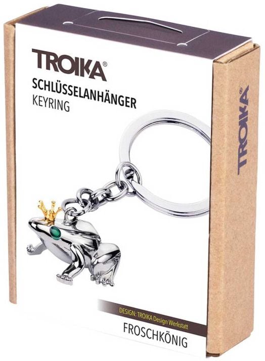 Ключодържател Troika - Жаба с корона