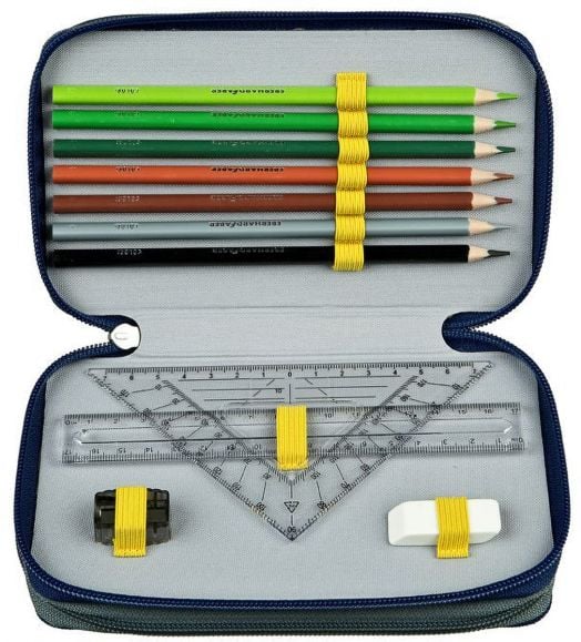 Пълен ученически несесер Undercover Harry Potter с три отделения