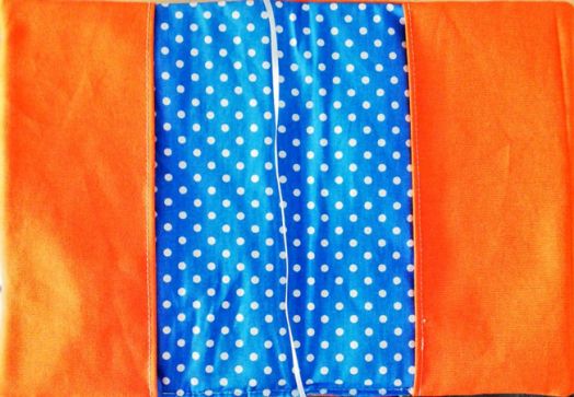 Текстилна подвързия за книга, нерегулируема