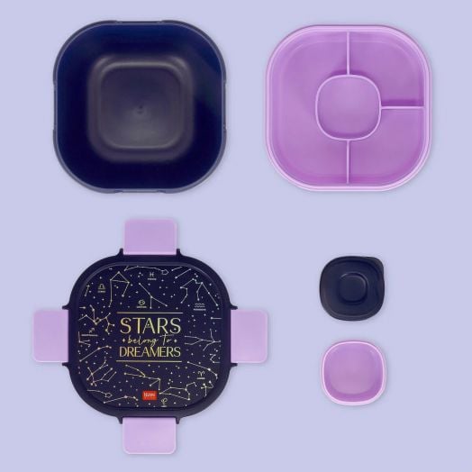 Кутия за храна Legami - Stars, 1,7 л.