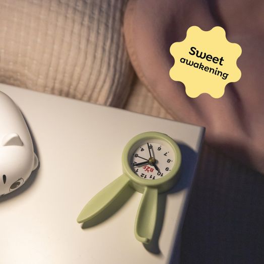 Будилник Miquelrius Back2Fun - Зайче, зелен