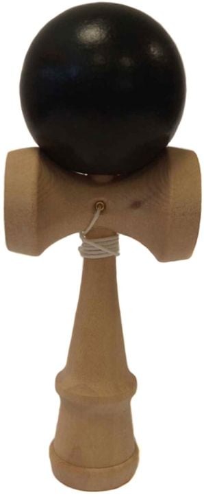 Игра за баланс и сръчност Кендама, черен цвят