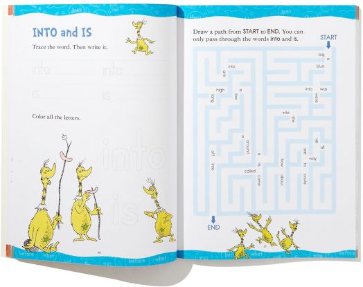 Dr. Seuss Workbook: Sight Words, Level 1