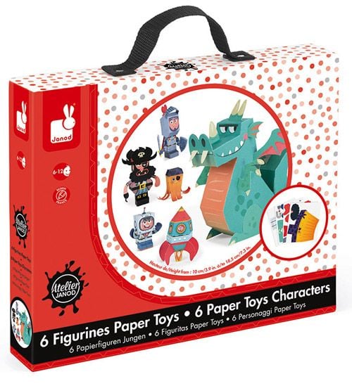 Хартиени играчки за момчета Janod