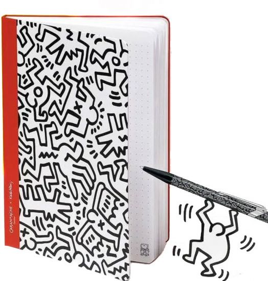Тефтер Caran D'Ache - Keith Haring, Sketchbook A5 формат