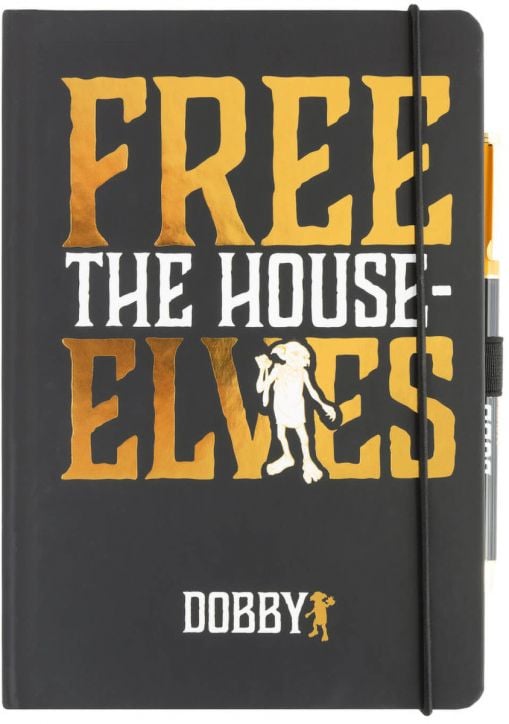 Тефтер Grupo Erik Harry Potter Dobby A5 с химикалка