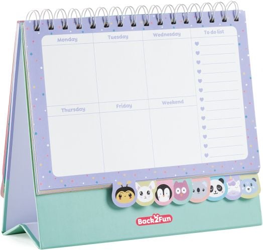 Настолен седмичен планер Miquelrius Back2Fun