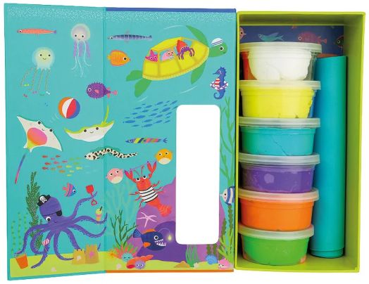 Творчески комплект с пластилин Floss & Rock - Океан