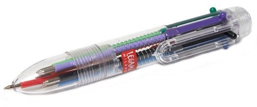 Многоцветна химикалка Legami - Rainbow