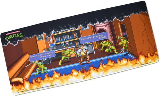 Геймърска подложка за бюро Teenage Mutant Ninja Turtles