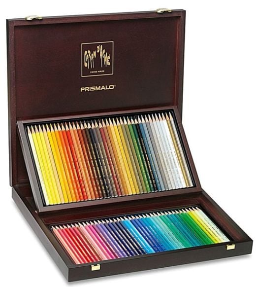 Комплект моливи Caran d'Ache Prismalo, 80 цвята