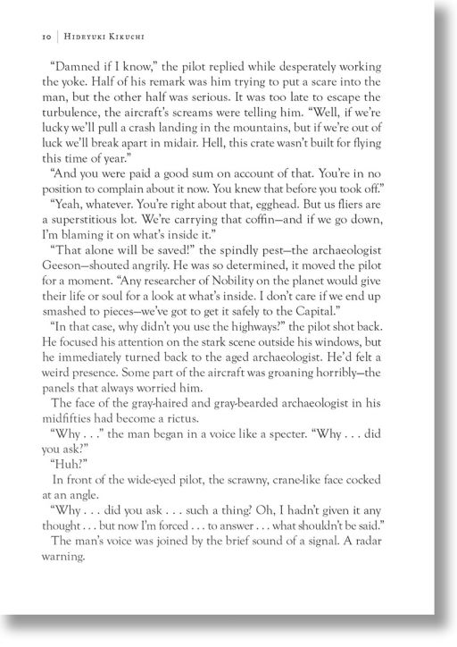 Vampire Hunter D Omnibus, Vol. 8