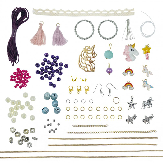 Творчески комплект Buki Be Teens - Направи си сам бижута, Еднорог