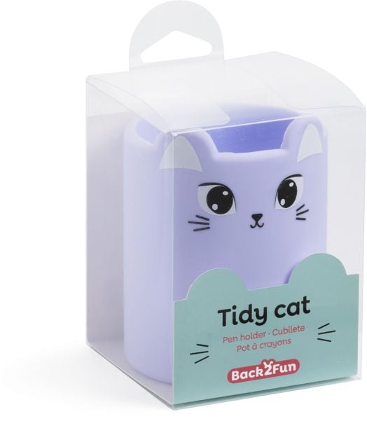 Силиконов моливник Miquelrius Back2Fun - Коте