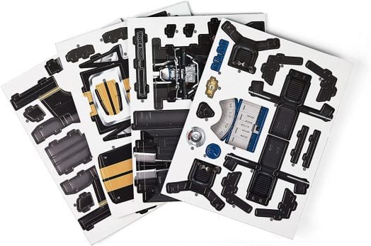 3D пъзел Revell - 1966 Shelby Mustang GT350-H