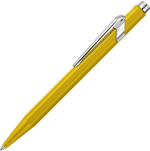 Химикалка Caran D'Ache 849 Colormat-X, жълта