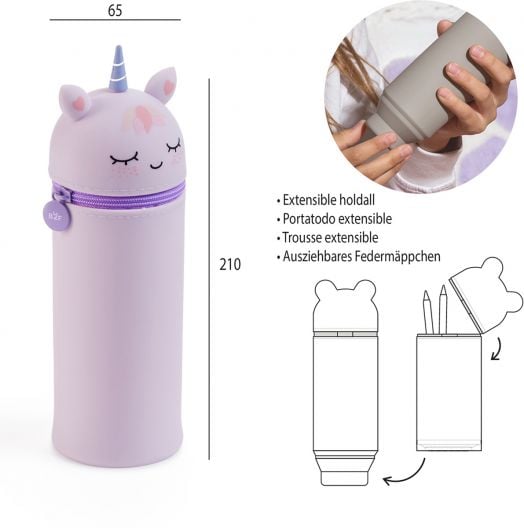 Силиконов несесер Miquelrius Back2Fun - Еднорог