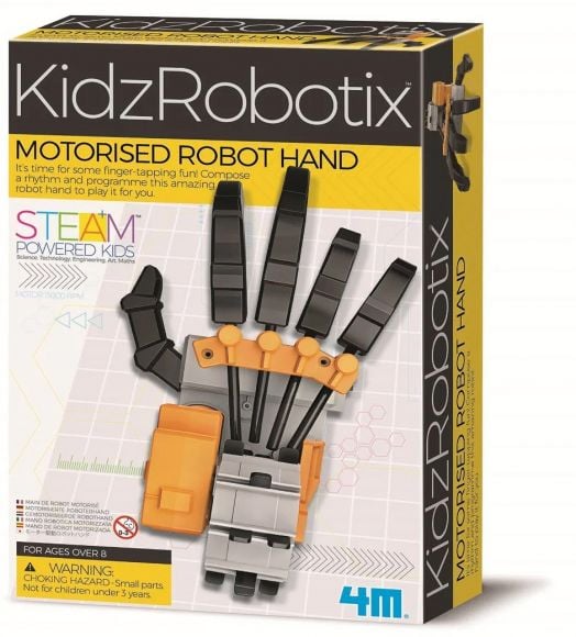 4M МОТОРИЗИРАНА РЪКА-РОБОТ-ДЕТСКА ЛАБОРАТОРИЯ