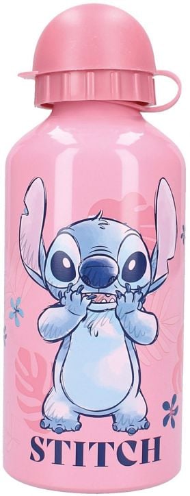 Алуминиева бутилка Vadobag Stitch - Let's Eat, 500 мл.