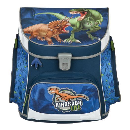 Комплект ученическа раница Дино, ергономик