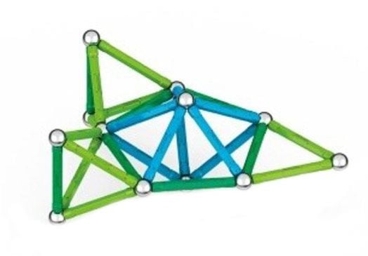 Магнитен конструктор Geomag - Classic Recycled, 60 части