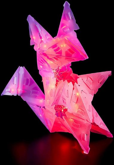 Направи сам 3D LED фигурки 4 в 1 Creatto - Котка