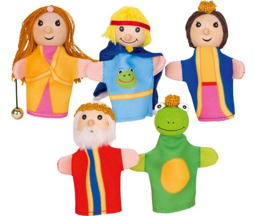 Кукли за пръсти Goki - Жабокът принц