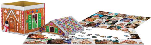 Пъзел Eurographics - Джинджифилова къща, 550 части