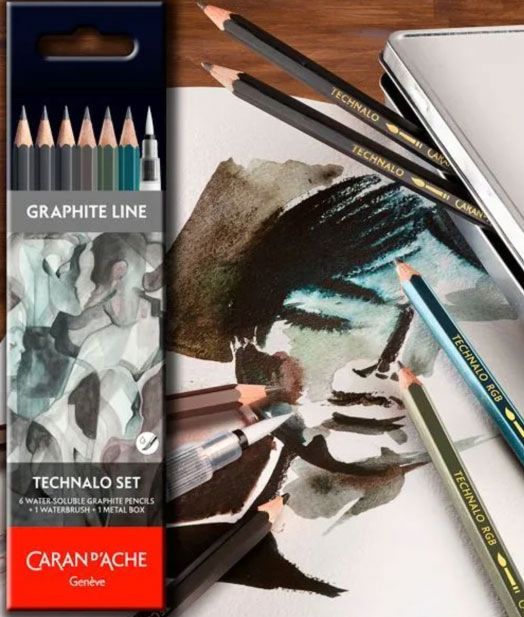Комплект моливи Caran d'Ache Graphite Line Technalo